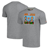Gray Jalen Brunson & Josh Hart New York Knicks Homage Unisex NBA Jam Tri-Blend T-Shirt | NBA