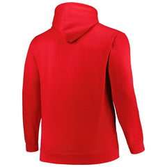 Red Miami Heat Hardwood Classics Big & Tall Pullover Hoodie | NBA