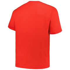 Red Miami Heat Big & Tall Hardwood Classics Vintage Logo T-Shirt | NBA