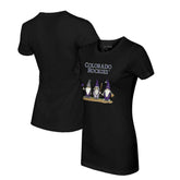 Colorado Rockies Tiny Turnip Women's Gnomes T-Shirt - MLB T-shirts