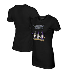 Colorado Rockies Tiny Turnip Women's Gnomes T-Shirt - MLB T-shirts