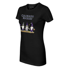 Colorado Rockies Tiny Turnip Women's Gnomes T-Shirt - MLB T-shirts