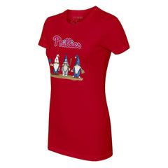 Philadelphia Phillies Tiny Turnip Women's Gnomes T-Shirt - MLB T-shirts