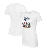 Minnesota Twins Tiny Turnip Women's Gnomes T-Shirt - MLB T-shirts