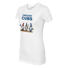 Chicago Cubs Tiny Turnip Women's Gnomes T-Shirt - MLB T-shirts