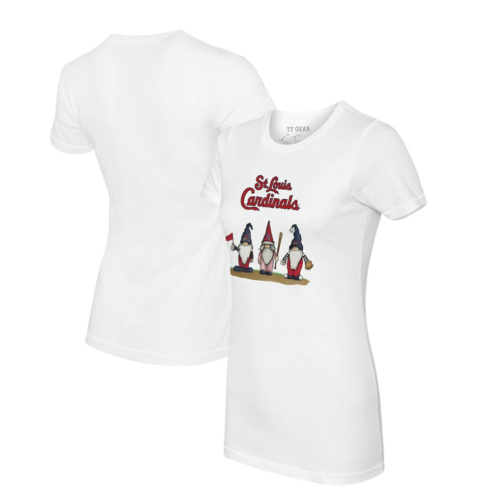 St. Louis Cardinals Tiny Turnip Women's Gnomes T-Shirt - MLB T-shirts