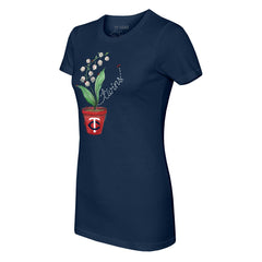 Minnesota Twins Tiny Turnip Women's Lilies & Ladybugs T-Shirt - MLB T-shirts