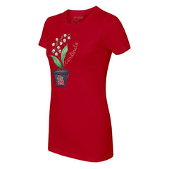 St. Louis Cardinals Tiny Turnip Women's Lilies & Ladybugs T-Shirt - MLB T-shirts