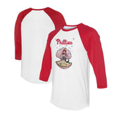 Philadelphia Phillies Tiny Turnip Unisex Mermaid 3/4-Sleeve Raglan T-Shirt - MLB T-shirts