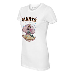 San Francisco Giants Tiny Turnip Women's Mermaid T-Shirt - MLB T-shirts