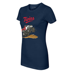 Minnesota Twins Tiny Turnip Women's Monster Truck T-Shirt - MLB T-shirts