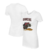Arizona Diamondbacks Tiny Turnip Women's Monster Truck T-Shirt - MLB T-shirts