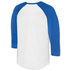 Los Angeles Dodgers Tiny Turnip Unisex Race Car 3/4-Sleeve Raglan T-Shirt - MLB T-shirts