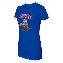 Chicago Cubs Tiny Turnip Women's Triceratops T-Shirt - MLB T-shirts