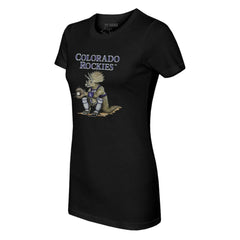 Colorado Rockies Tiny Turnip Women's Triceratops T-Shirt - MLB T-shirts