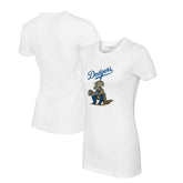 Los Angeles Dodgers Tiny Turnip Women's Triceratops T-Shirt - MLB T-shirts