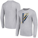 Nashville Predators Starter Color Scratch Long-Sleeve T-Shirt - NHL T-shirts