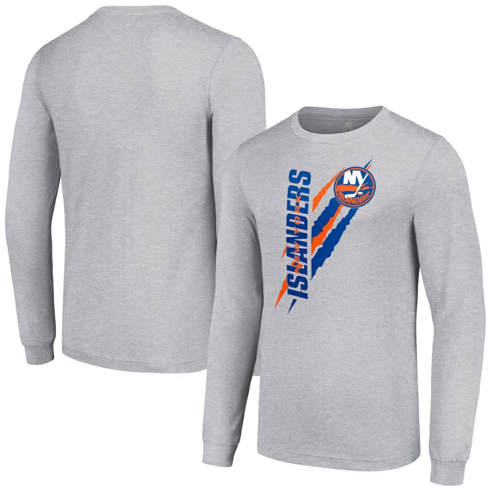 New York Islanders Starter Color Scratch Long-Sleeve T-Shirt - NHL T-shirts