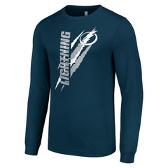 Tampa Bay Lightning Starter Color Scratch Long-Sleeve T-Shirt - NHL T-shirts