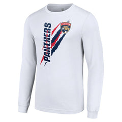 Florida Panthers Starter Color Scratch Long-Sleeve T-Shirt - NHL T-shirts