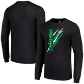 Dallas Stars Starter Color Scratch Long-Sleeve T-Shirt - NHL T-shirts