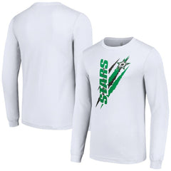 Dallas Stars Starter Color Scratch Long-Sleeve T-Shirt - NHL T-shirts