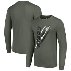 Dallas Stars Starter Color Scratch Long-Sleeve T-Shirt - NHL T-shirts