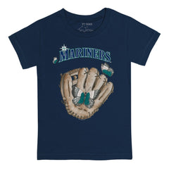 Seattle Mariners Tiny Turnip Youth Butterfly Glove T-Shirt - MLB T-shirts