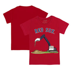 Boston Red Sox Tiny Turnip Youth Excavator T-Shirt - MLB T-shirts
