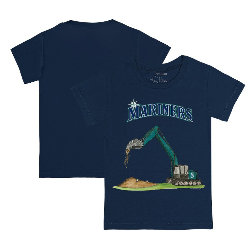 Seattle Mariners Tiny Turnip Youth Excavator T-Shirt - MLB T-shirts