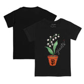 San Francisco Giants Tiny Turnip Youth Lilies & Ladybugs T-Shirt - MLB T-shirts