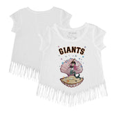 San Francisco Giants Tiny Turnip Girls Youth Mermaid Fringe T-Shirt - MLB T-shirts