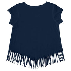 Milwaukee Brewers Tiny Turnip Girls Youth Mermaid Fringe T-Shirt - MLB T-shirts