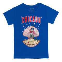 Chicago Cubs Tiny Turnip Youth Mermaid T-Shirt - MLB T-shirts