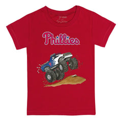 Philadelphia Phillies Tiny Turnip Youth Monster Truck T-Shirt - MLB T-shirts
