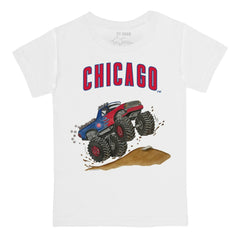Chicago Cubs Tiny Turnip Youth Monster Truck T-Shirt - MLB T-shirts