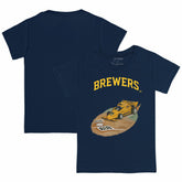 Milwaukee Brewers Tiny Turnip Youth Race Car T-Shirt - MLB T-shirts