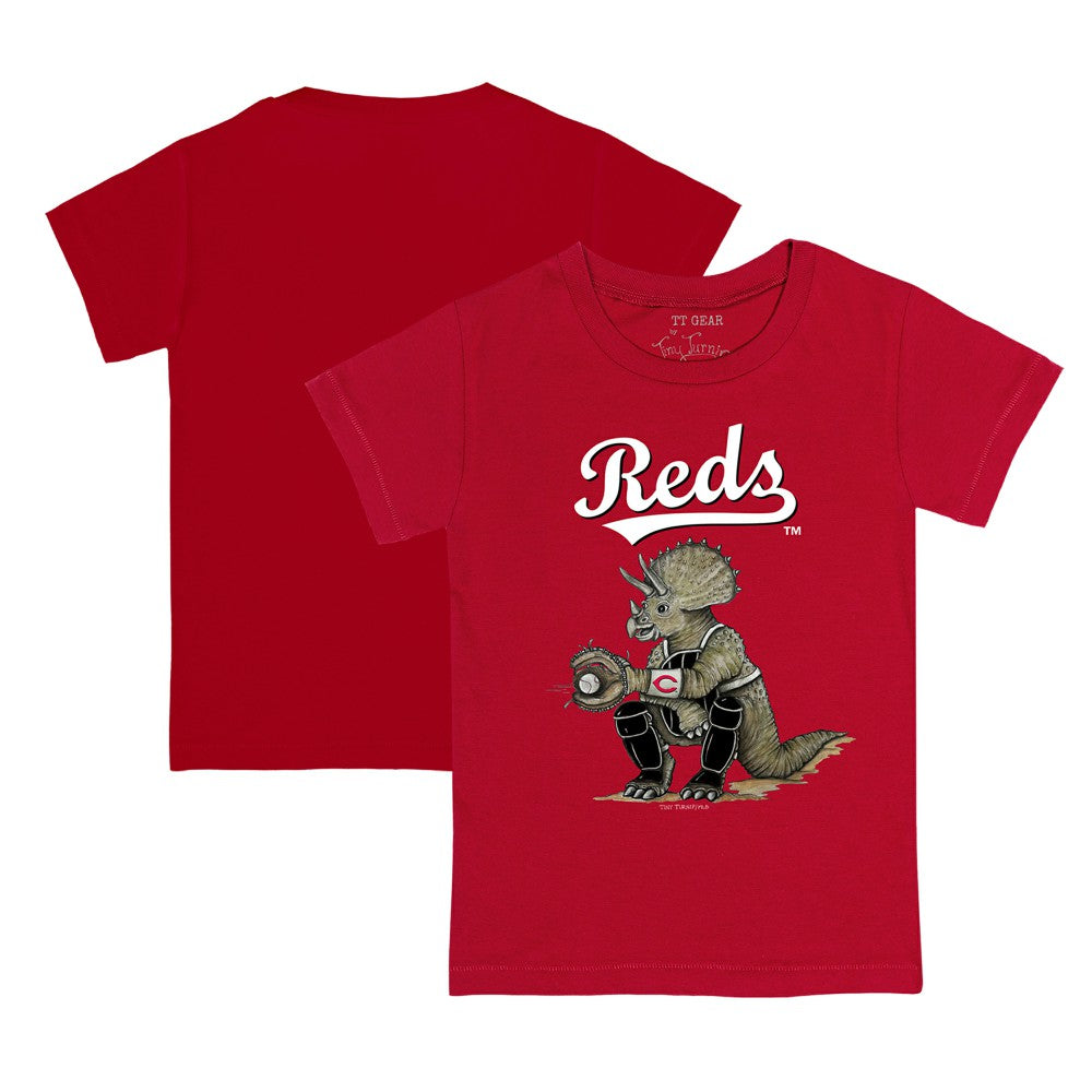 Cincinnati Reds Tiny Turnip Youth Triceratops T-Shirt - MLB T-shirts