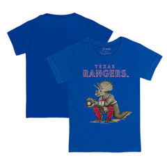 Texas Rangers Tiny Turnip Youth Triceratops T-Shirt - MLB T-shirts