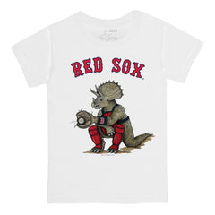 Boston Red Sox Tiny Turnip Youth Triceratops T-Shirt - MLB T-shirts