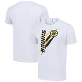 Boston Bruins Starter Color Scratch T-Shirt - NHL T-shirts