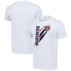 Florida Panthers Starter Color Scratch T-Shirt - NHL T-shirts