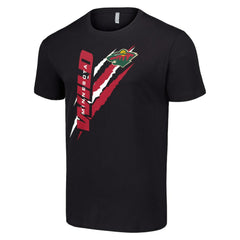 Minnesota Wild Starter Color Scratch T-Shirt - NHL T-shirts