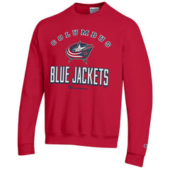 Columbus Blue Jackets Champion Eco Powerblend Crewneck Sweatshirt - NHL Sweatshirts