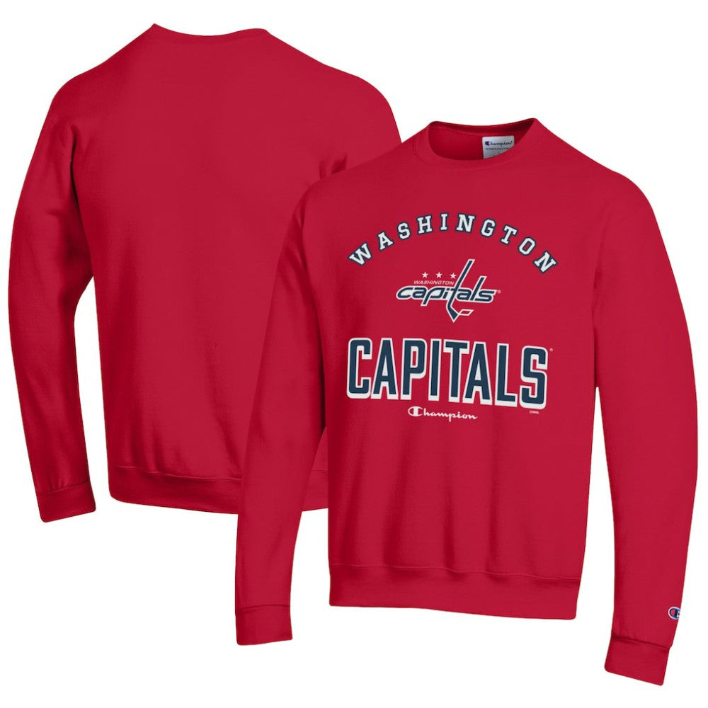Washington Capitals Champion Eco Powerblend Crewneck Sweatshirt - NHL Sweatshirts