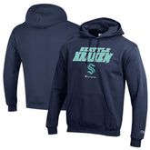 Seattle Kraken Champion Eco Powerblend Pullover Hoodie - NHL Hoodies