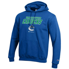 Vancouver Canucks Champion Eco Powerblend Pullover Hoodie - NHL Hoodies