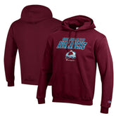 Colorado Avalanche Champion Eco Powerblend Pullover Hoodie - NHL Hoodies