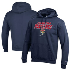 Florida Panthers Champion Eco Powerblend Pullover Hoodie - NHL Hoodies