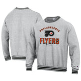 Philadelphia Flyers Champion Reverse Weave Yarn Dye Pullover Sweatshirt - NHL Sweatshirts